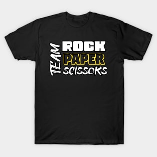 Team Paper - Rock Paper Scissors Gamer T-Shirt